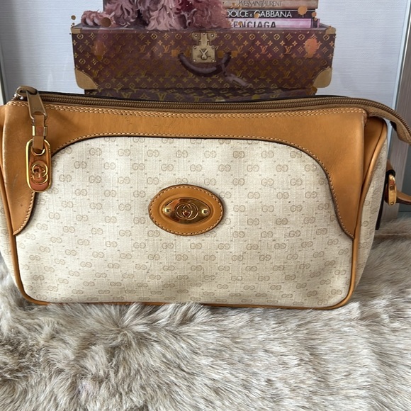 Gucci Vintage Joy Microguccissima Signature Shoulder Messenger Handbag - Picture 2 of 9